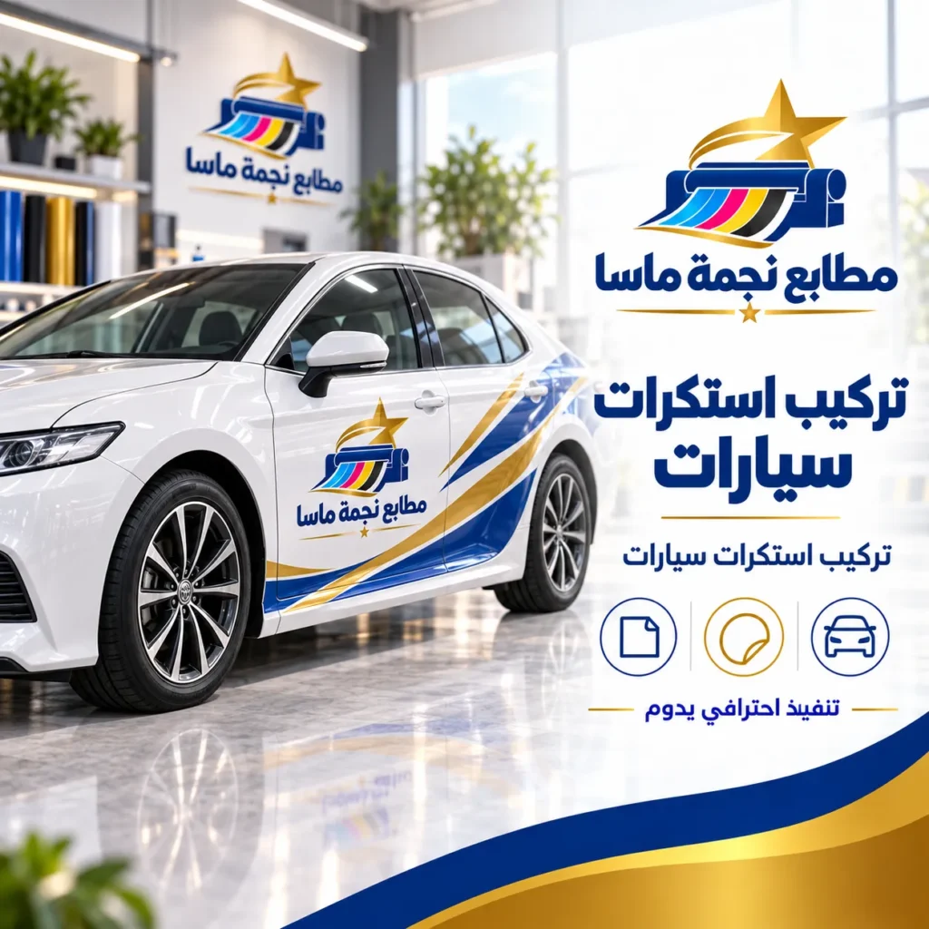 طباعة / تركيب استكرات سيارات