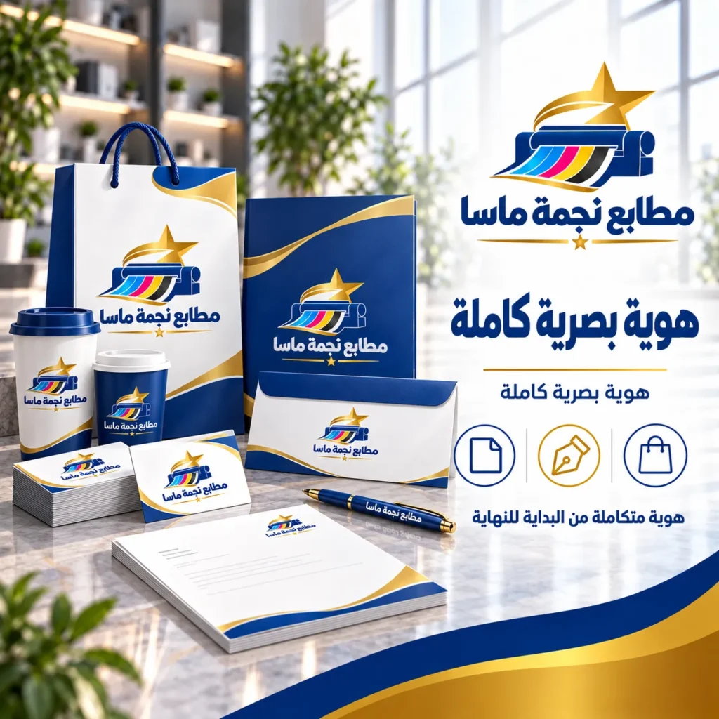 طباعة هوية بصرية كاملة